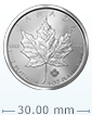 1盎司加拿大楓葉鉑金幣(非全新)