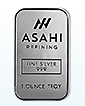1盎司 Asahi銀塊 .999  (非全新)