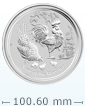 2017  1千克澳洲雞年生肖銀幣(非全新)