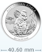 2017 1盎司澳洲樹熊銀幣(非全新)