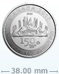 2017 1盎司加拿大150周年特別版航海家銀幣(非全新)