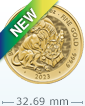 2023 1盎司英國都鐸王室神獸 - 克拉倫斯公牛金幣