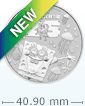 2024 1盎司吐瓦魯海綿寶寶銀幣