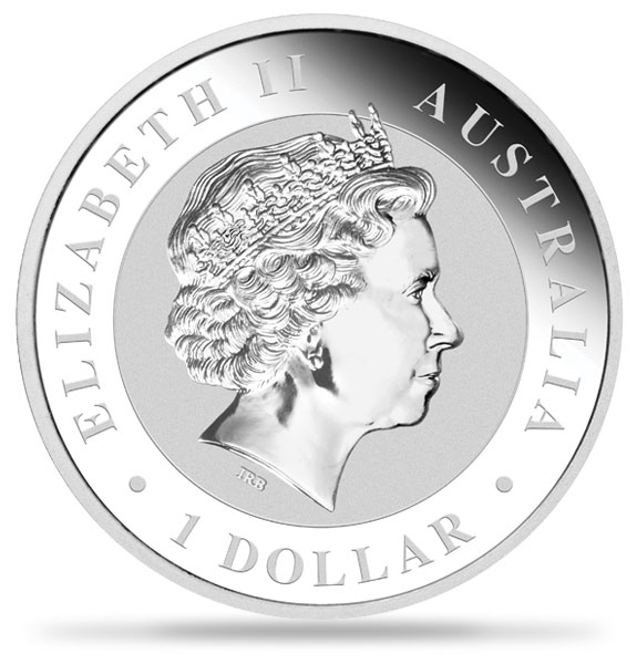 2014 1盎司澳洲笑翠鳥銀幣.999