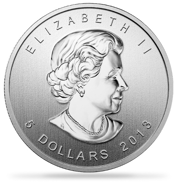 25周年1盎司加拿大楓葉銀幣.9999