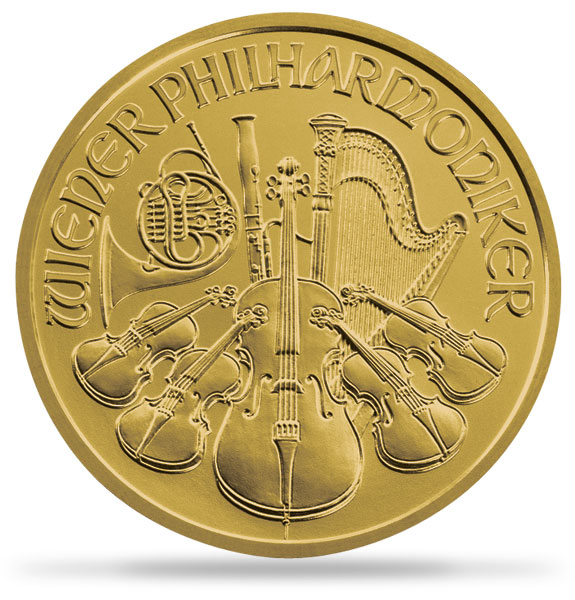 1盎司奧地利維也納愛樂團金幣.9999