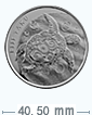 2012 1盎司新西蘭菲濟海龜銀幣(非全新)