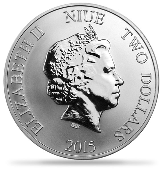 1盎司紐埃島海龜銀幣 .999